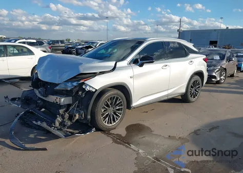 2017 Lexus Rx 350 F Sport from USA, damaged, VIN 2T2ZZMCA8HC052126